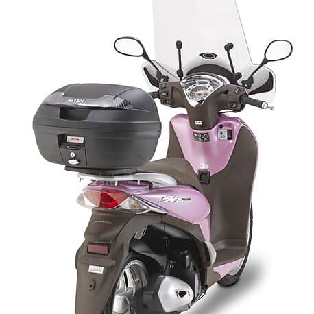 Givi Monolock Top Case Rear Rack Honda Sh Mode 125 Svart