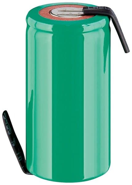 V NiMH Sub-C-batteri 1,2 2400 mAh