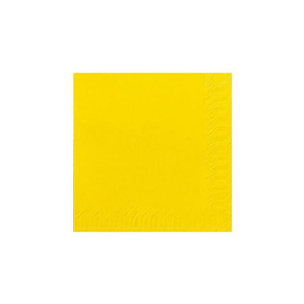 Duni Servett 33x33cm Gul 500