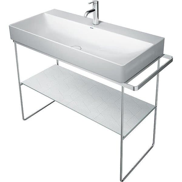 Duravit Benställning DuraSquare Golvstående till Tvättställ 1000 mm krom golvstående 0031031000