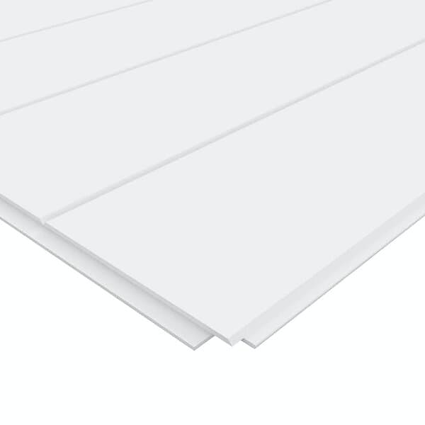 Moelven Panelskiva Regina Tak Linje Dekor Vit S 0500-N 4 st/frp 6x2435x405 4st/set 764969