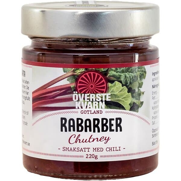 Överstekvarn Chutney Rabarber & Chili 220g