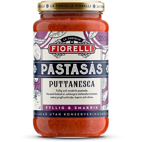 Fiorelli Pastasås Puttanesca 350g