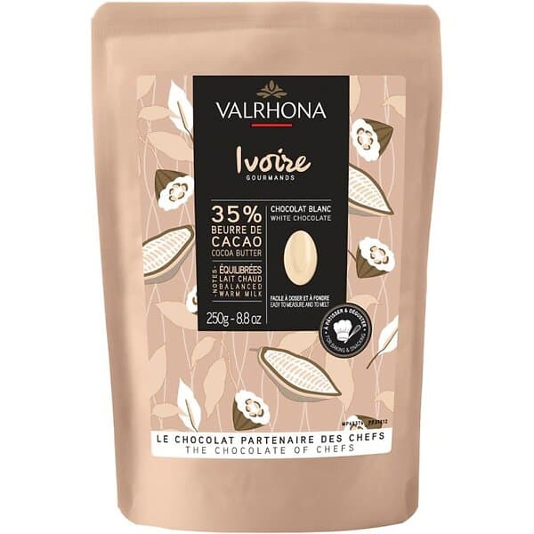 Valrhona Ivoire 35% 250g