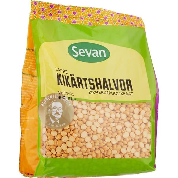 Sevan Kikärtshalvor Lappe 900g