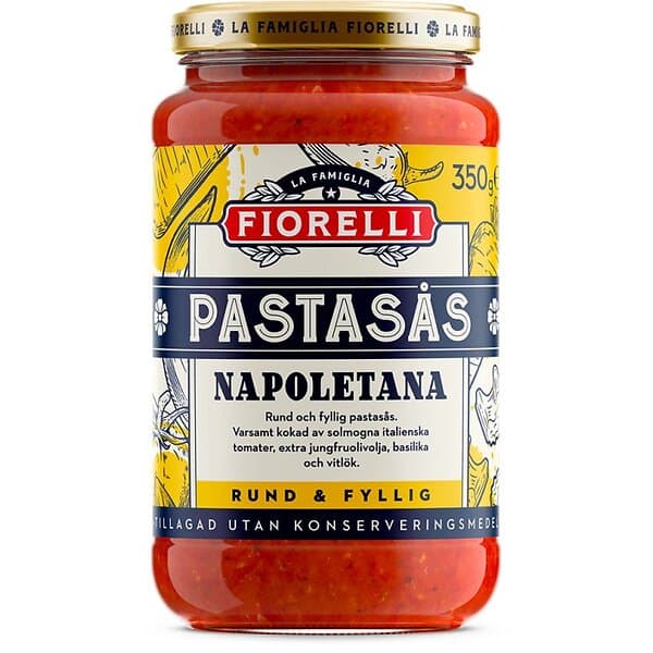 Fiorelli Pastasås Napoletana 350g