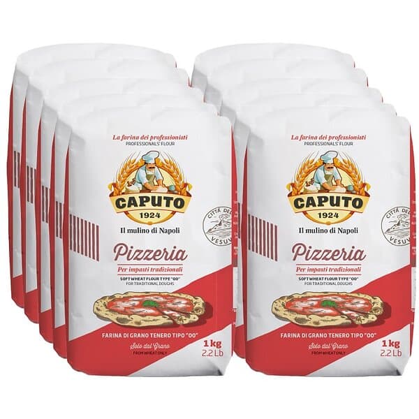 Caputo Vetemjöl "00" Pizzeria 10x1kg