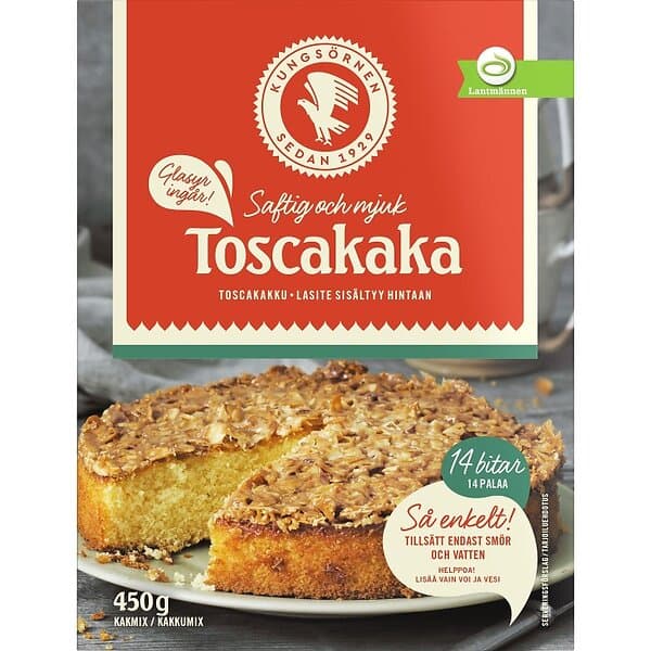 Kungsörnen Kakmix Toscakaka 450g