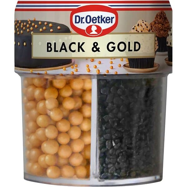 Dr Oetker Dr. Black & Gold Strössel 78g