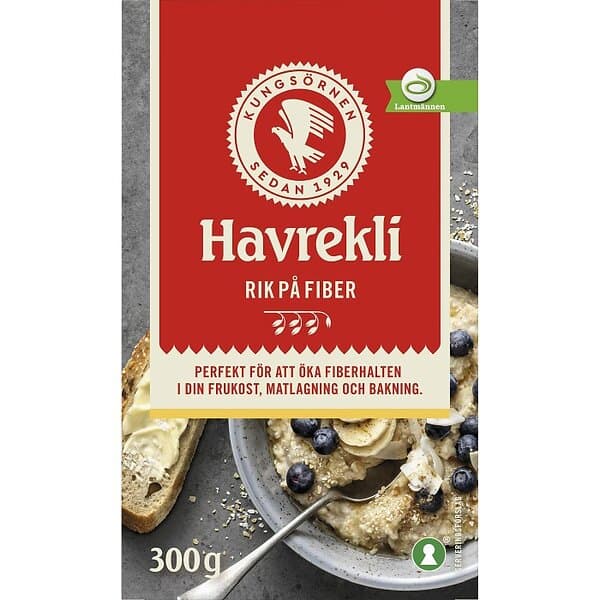 Kungsörnen Havrekli 300g