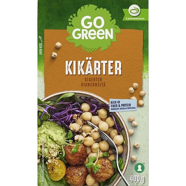 GoGreen Kikärter 400g