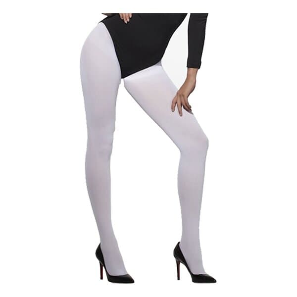 Smiffys Strumpbyxor Ogenomskinliga Vit One size