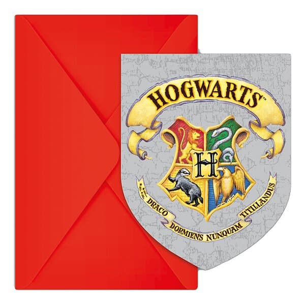 Globos Europe Inbjudningskort Harry Potter