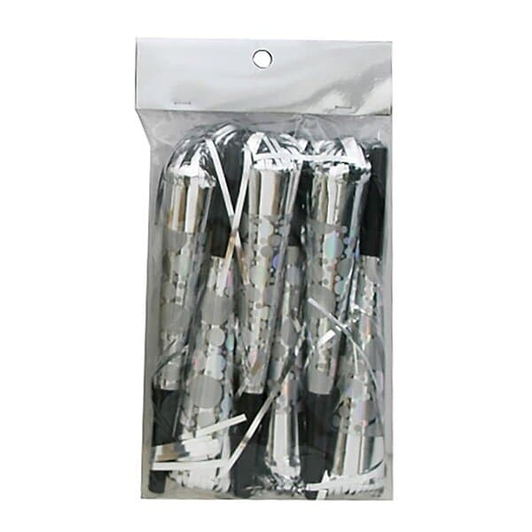 Hedlundgruppen Partytutor Foliestrimlor Holografiska Silver 6-pack