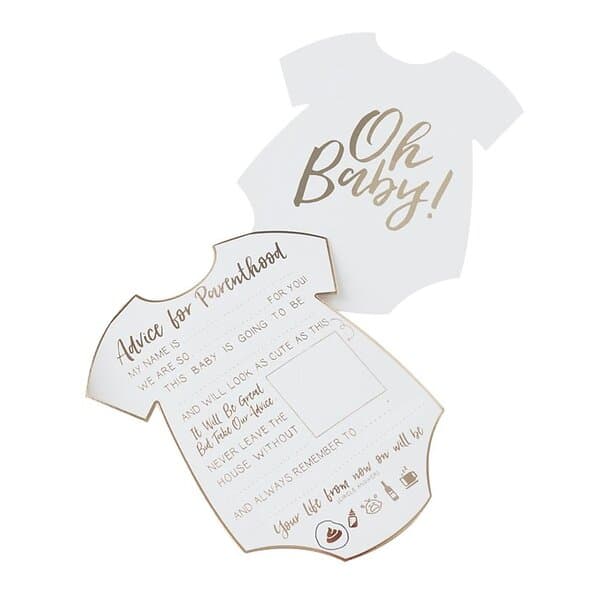 Ginger Ray Baby Shower Kort Advice For Parenthood 10-pack