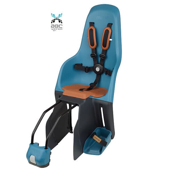 Polisport Minia Cykelstol för Rammontering Neptune Blue