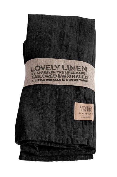 Lovely Linen Servett 4-pack Grå 45X45