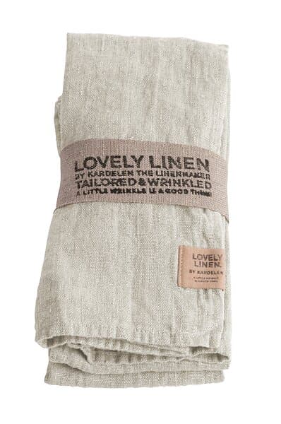 Lovely Linen Servett 4-pack Grå 45X45