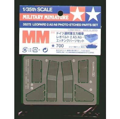 Tamiya 1/35 Leopard 2 A5/A6 PE Parts Set