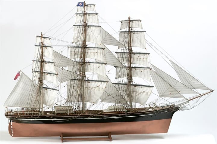 1:75 Cutty Sark -Wooden hull