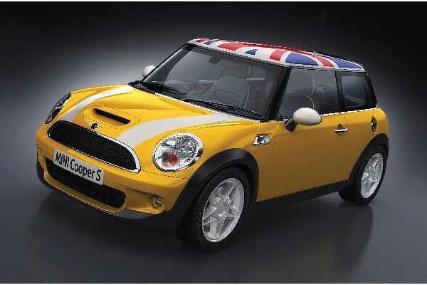 Airfix Mini Cooper S, 1:32 hanging gift