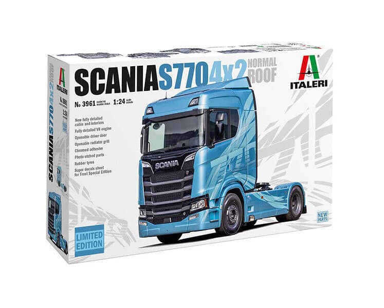 Italeri 1:24 Scania S770 4x2 normal roof