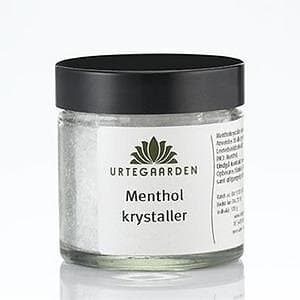 Urtegaarden Mentolkristaller 20g