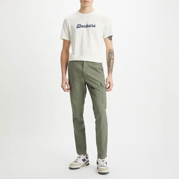 Dockers Slim Tapered Cargo Camo Herr