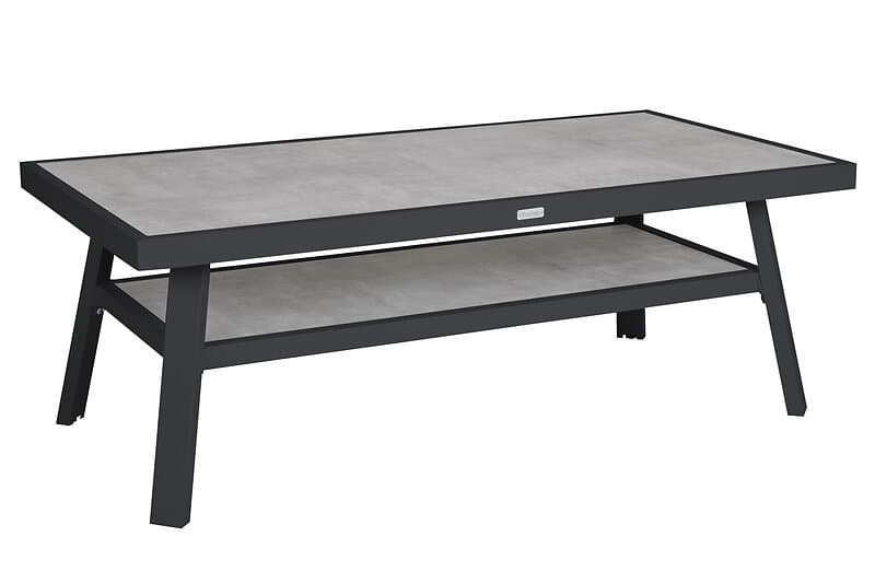 Brafab Samvaro soffbord Grå med grå dyna 140 x 70 cm