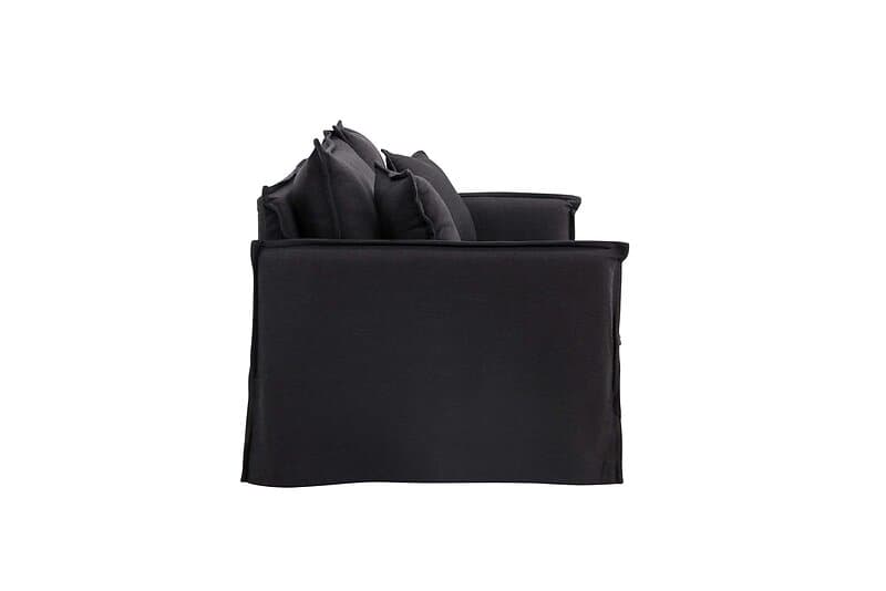 Venture Design Nova 3-sitssoffa Svart 200 x 94 cm