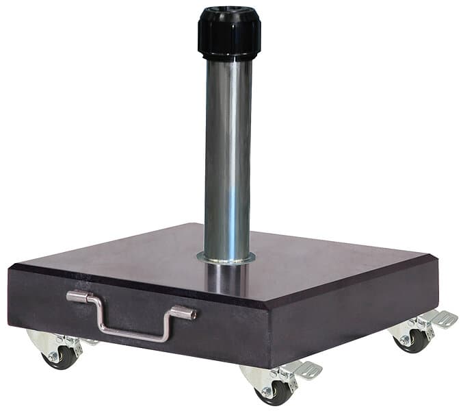 Platinum Rome parasollfot Svart 60kg