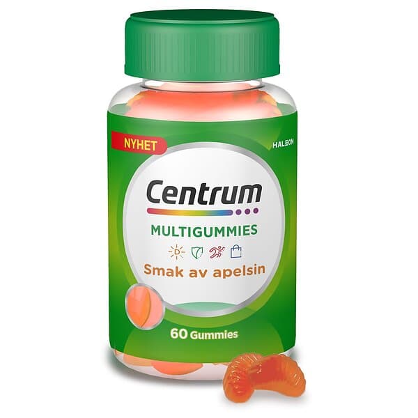 Centrum Multigummies Apelsin 60 gummies