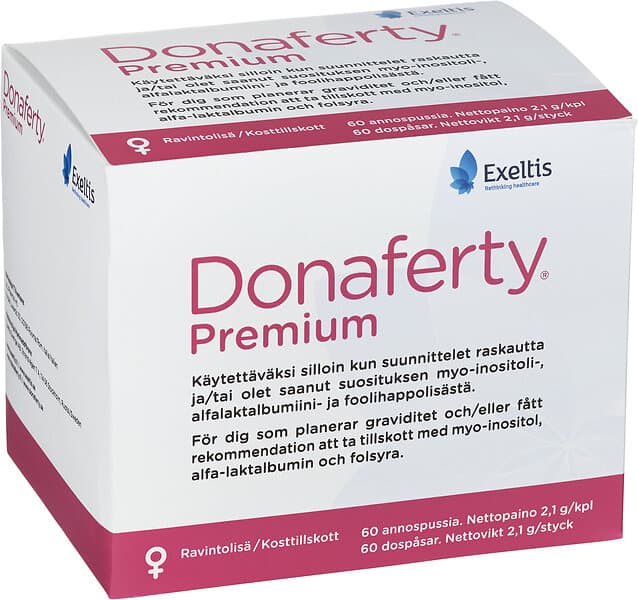 Premium Donaferty dospåsar 60 st