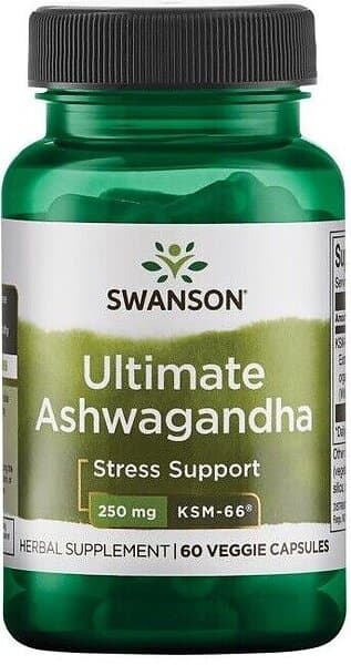 Swanson Ultimate Ashwagandha (KSM-66), 60 caps