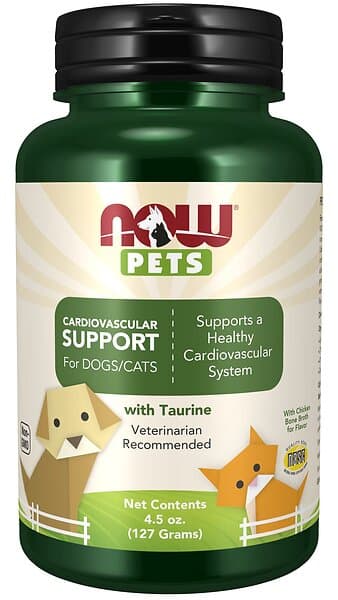 Now Pets Cardiovascular Support Powder 128g