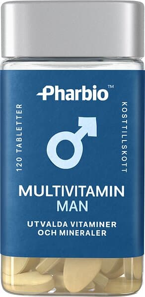 Pharbio Multivitamin Man 120 st