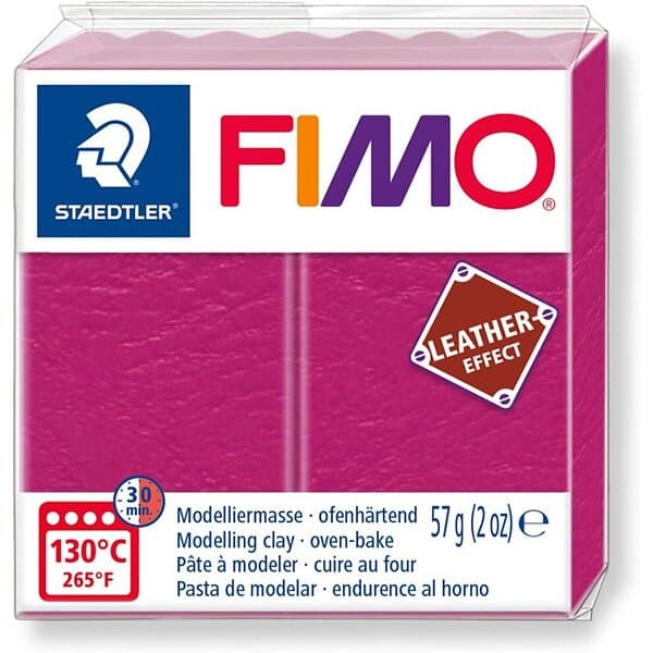 Staedtler Fimo Professional Leather Effect Berry 57g