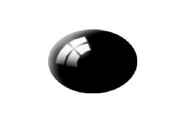 Revell Aqua black gloss, 18ml