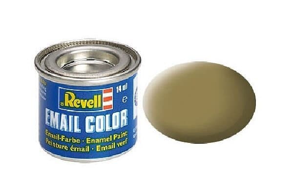 Revell olive brown mat, 14ml