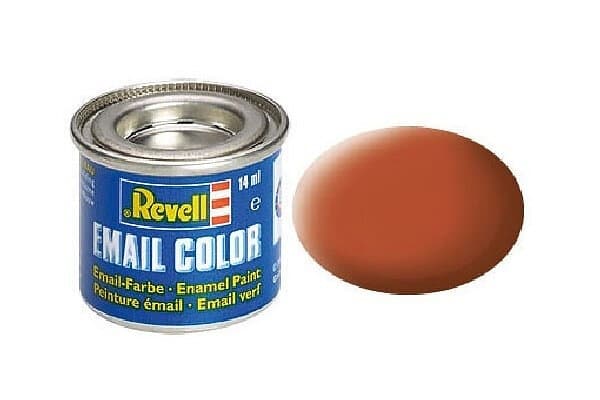 Revell brown mat, 14ml
