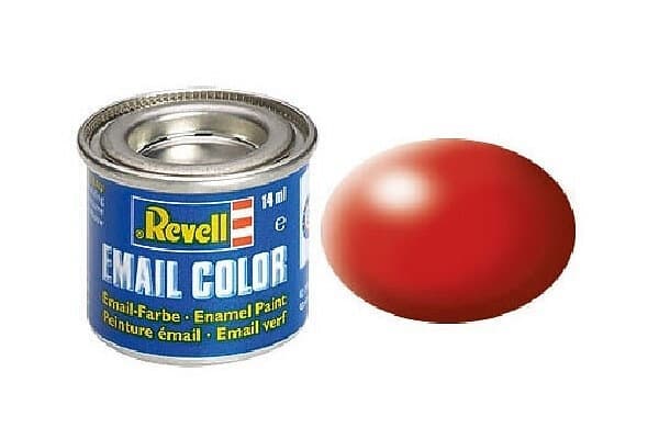 Revell fiery red silk, 14ml