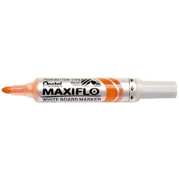 Pentel Whiteboardpenna Maxiflo rund ora 12st