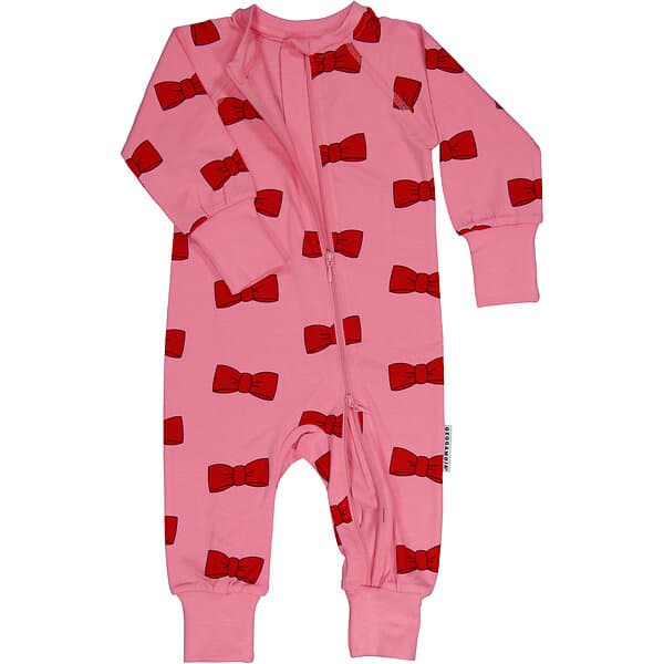 Geggamoja Pyjamas Bambu Rosett Rosa 74/80