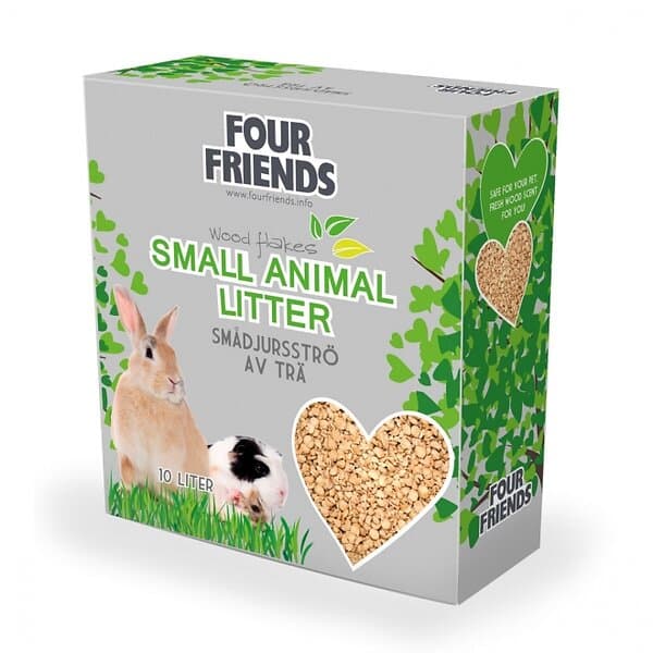 FourFriends Smådjursströ (10l)