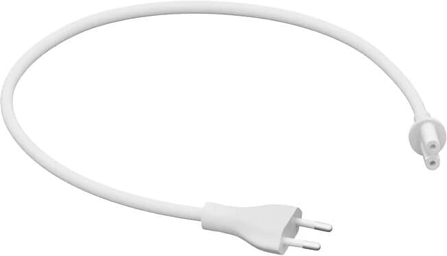 Sonos Strömkabel till Five Beam Amp Sub| Arc Play 5 0,5m Vit
