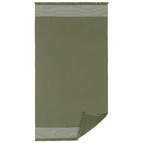 Borganäs of Sweden Strandbadlakan Horisont 80x160 cm Grön 1047110