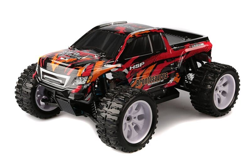 HSP Racing Brontosaurus 1:10 Red Monster :: Komplett