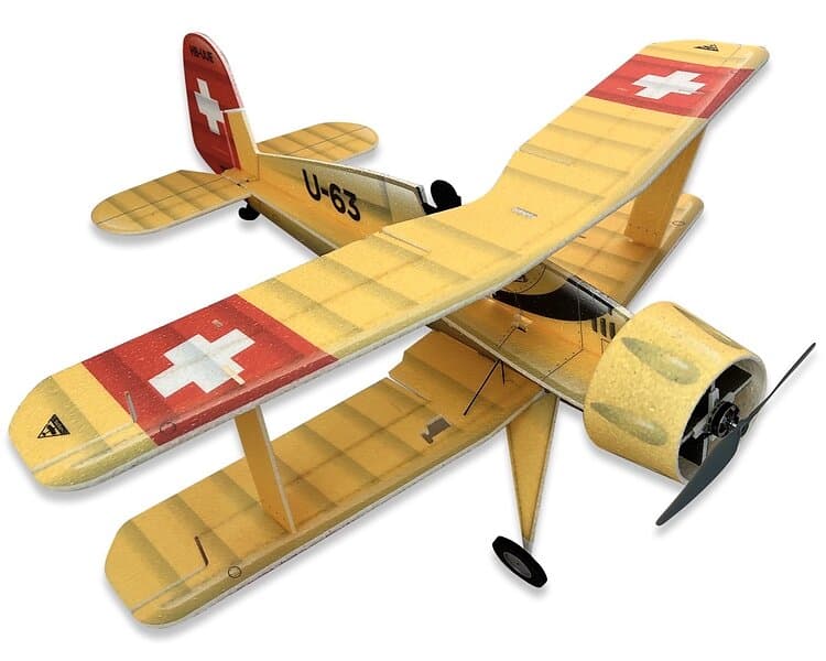 RC-Factory RCF Bücker Jungmeister EPP Kit Gul