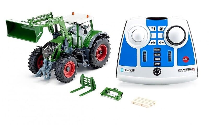 Siku Fendt 933 Vario med godlastare och Radio 1: