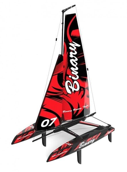 Joysway Binary V2 2,4GHz Katamaran Seilbåt RTR